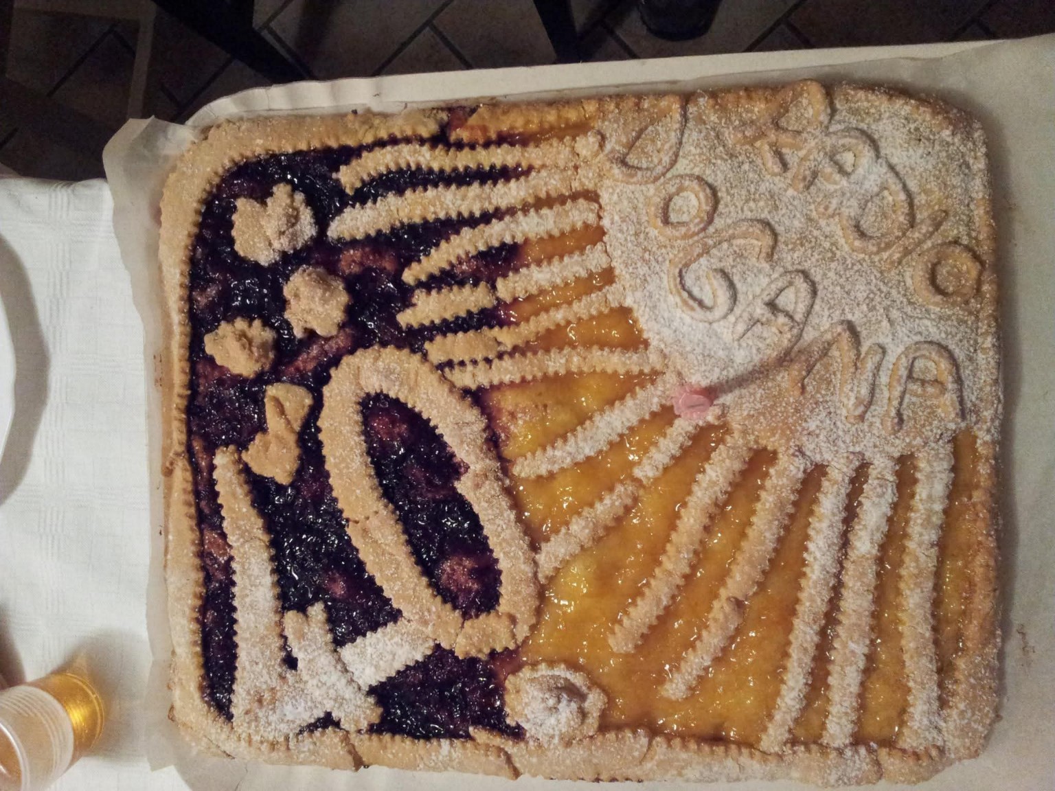 Torta 40 anni Radio Dogana 1